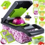 16-in-1 Vegetable Chopper | BPA-Free Stainless Steel Food Slicer - Image 4