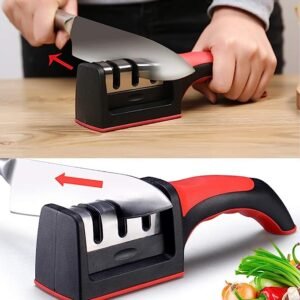 3-in-1 Knife Sharpener Set with Ceramic Peeler