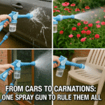 Jet Water Canon 8 In 1 Turbo Water Spray – For Car & Bike Washing, Gardening - Best Quality Water Spray ( Random Color ) - Image 6