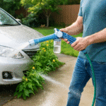 Jet Water Canon 8 In 1 Turbo Water Spray – For Car & Bike Washing, Gardening - Best Quality Water Spray ( Random Color ) - Image 5