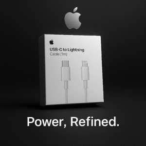 Type-C to iPhone Charging Cable – 99% Original Quality with Apple Logo