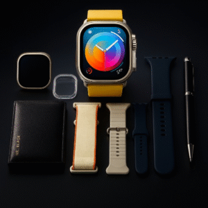 New Model S200 Smart Watch – Full Display with Original Strap, Wallet Feature & Protective Cover