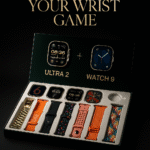 i50 New Model Smart Watch Bundle – 7 Original Straps, 2 Premium Watches & 2 Protective Covers - Image 8