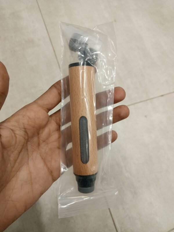 Portable walnut car ashtray with mini filter