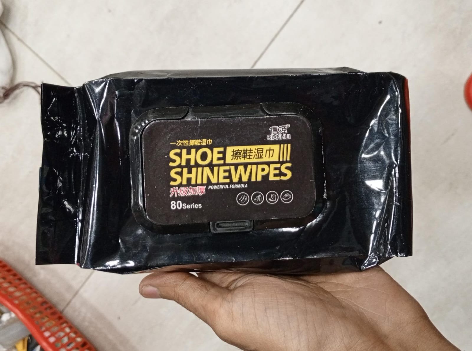 WhatsApp-Image-2025-09-01-at-6.40.28-PM.jpeg Disposable Shoe Cleaning Wipes | Quick Shine Clean Wet Wipes (80 Wipes In 1 Packet) | Instant Shoe Care | Easy, Mess-Free Cleaning - Image 2