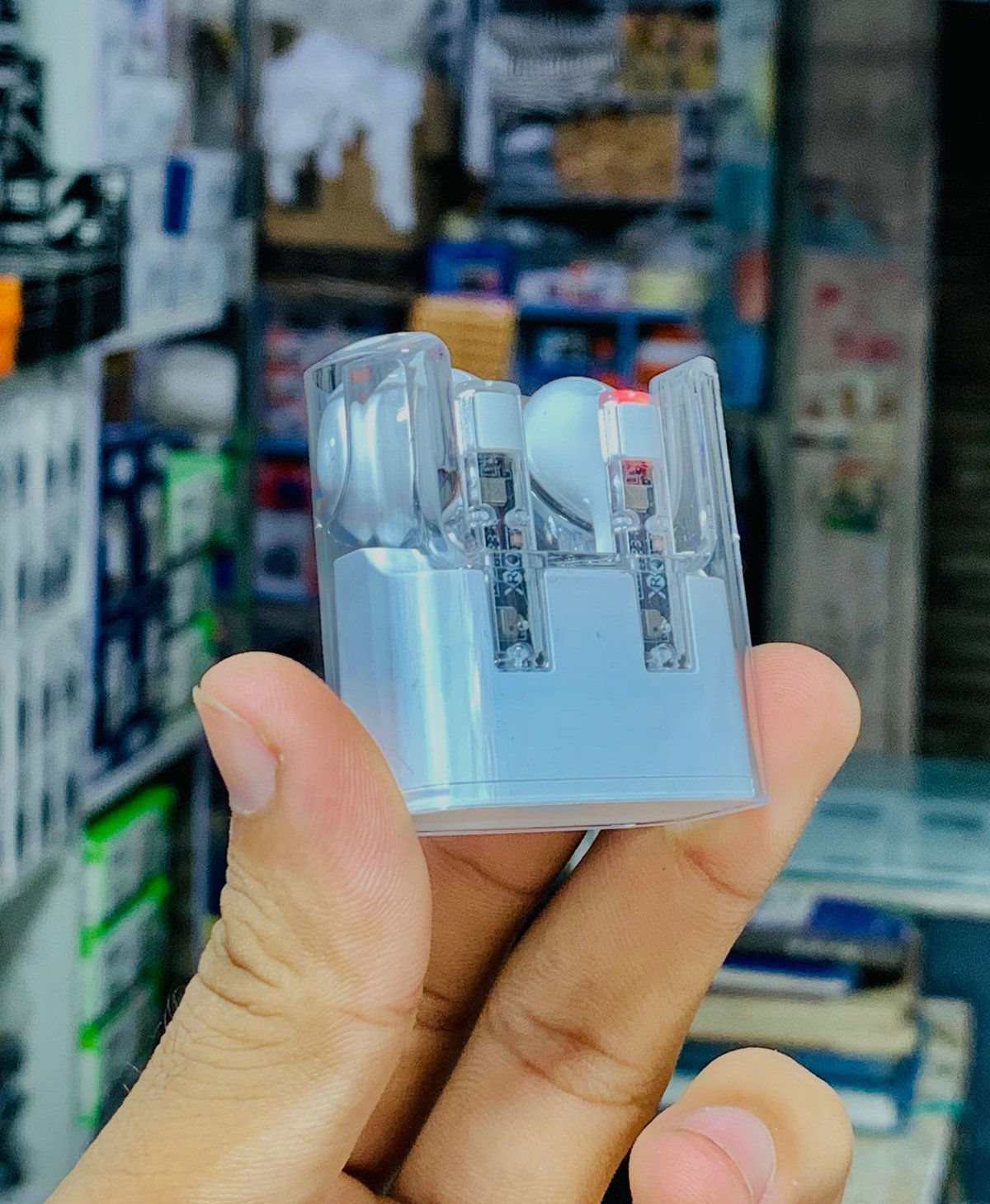 G65 Wireless Stereo HiFi Earphones – Bluetooth 5.3, Transparent Design, ANC, Sweatproof, Built-in Microphone, 7-Hour Battery - Image 3