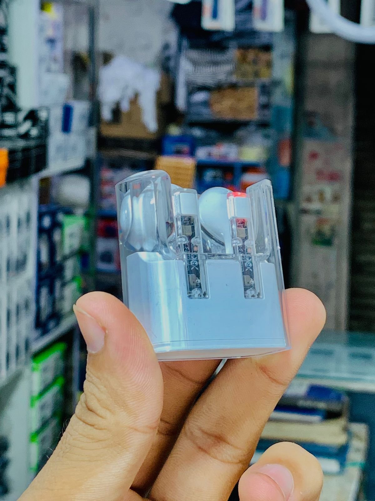 G65 Wireless Stereo HiFi Earphones – Bluetooth 5.3, Transparent Design, ANC, Sweatproof, Built-in Microphone, 7-Hour Battery - Image 7