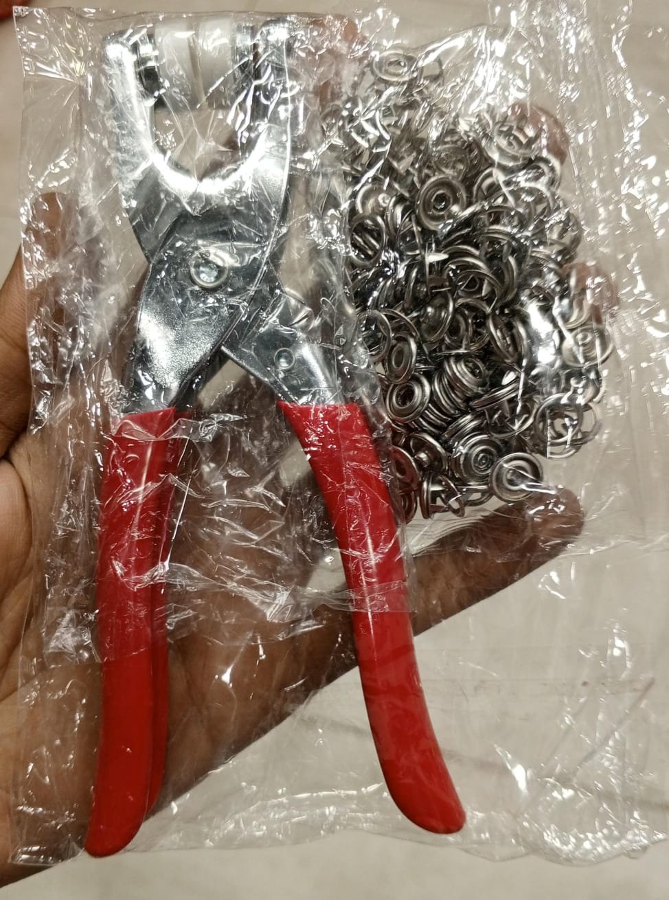 Plier Tool with 50 Sets Metal Snap Buttons – Thickened Snap Fastener Kit for DIY Crafting, Sewing, Leather, Bags, Clothes & Accessories, Durable & Easy to Use Installation - Image 6