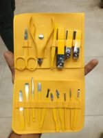 16pcs Professional Manicure & Pedicure Set – Nail Clippers, Cuticle Nippers & Grooming Tools with Travel Case (Random color) - Image 2