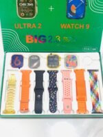 i50 New Model Smart Watch Bundle – 7 Original Straps, 2 Premium Watches & 2 Protective Covers - Image 6