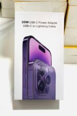 35W 2-Pin Fast Charger with Type-C to iPhone Cable – 1M Length - Image 6