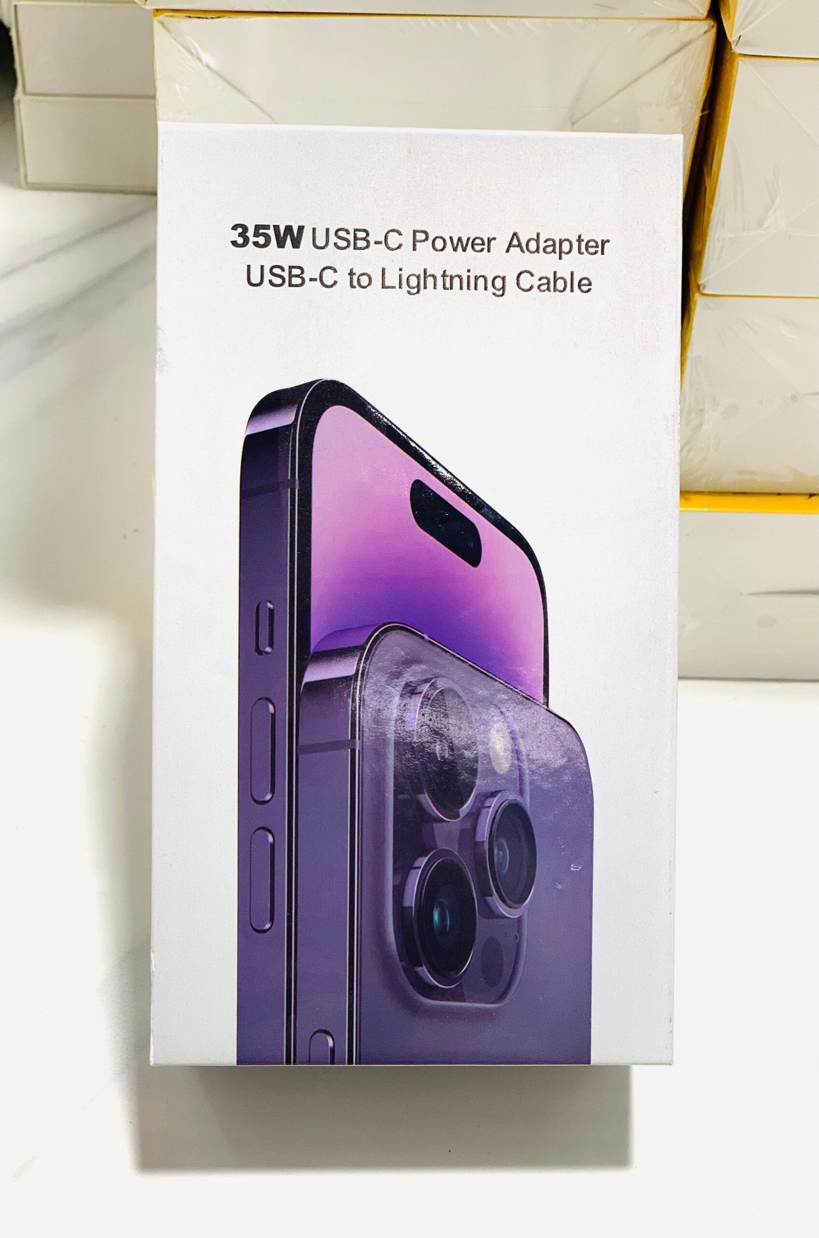 35W 2-Pin Fast Charger with Type-C to iPhone Cable – 1M Length - Image 7