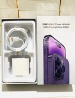 35W 2-Pin Fast Charger with Type-C to iPhone Cable – 1M Length - Image 4