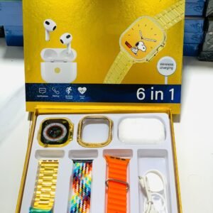H9 Ultra 2 Smart Watch 6-in-1 Set with AirPods 3 | Original Full Display | Smart N Shop
