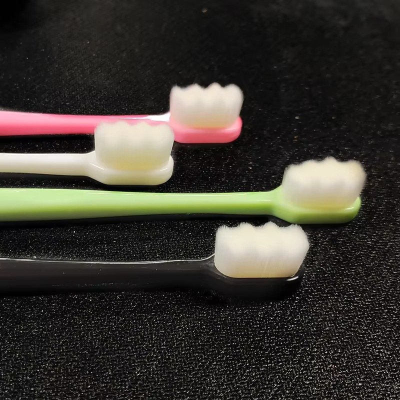 Nano Soft Hair Toothbrush – Gentle Gum Care, Travel-Friendly (With box) - Image 5