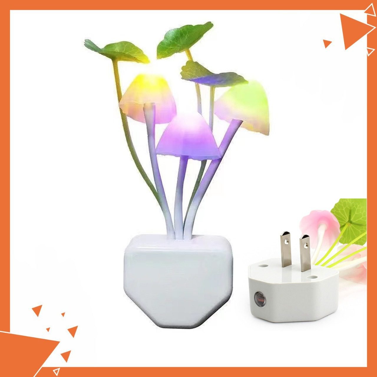 imgi_64_e40e785366130676f08c756978a26768.jpg Mushroom Night Light Dusk To Dawn Sensor LED Night Lights Flower Lamp Bedroom Baby Room Lamps For Kids Gifts - Image 3