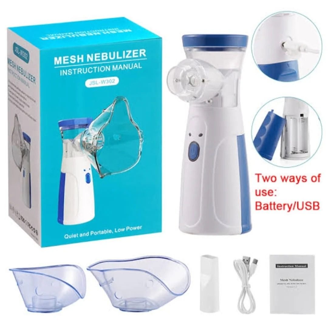 imgi_65_2f28db61ee3534bccaf010e9cd940dd0.jpg Mesh Nebulizer Machine For kids and adults, Handheld, Mesh Technology Portable, Soundless, and Effective Respiratory Solution - Image 9