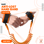 Baby Anti-Lost Wrist Strap Safety Harness for Toddlers & Kids – Adjustable Hand Link with 360° Rotation