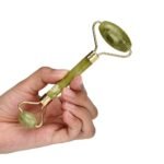 Flawless Jade Roller With Stone (marble) | Facial Roller & Gua Sha Set - Marble Stone Massage Tool - Image 3