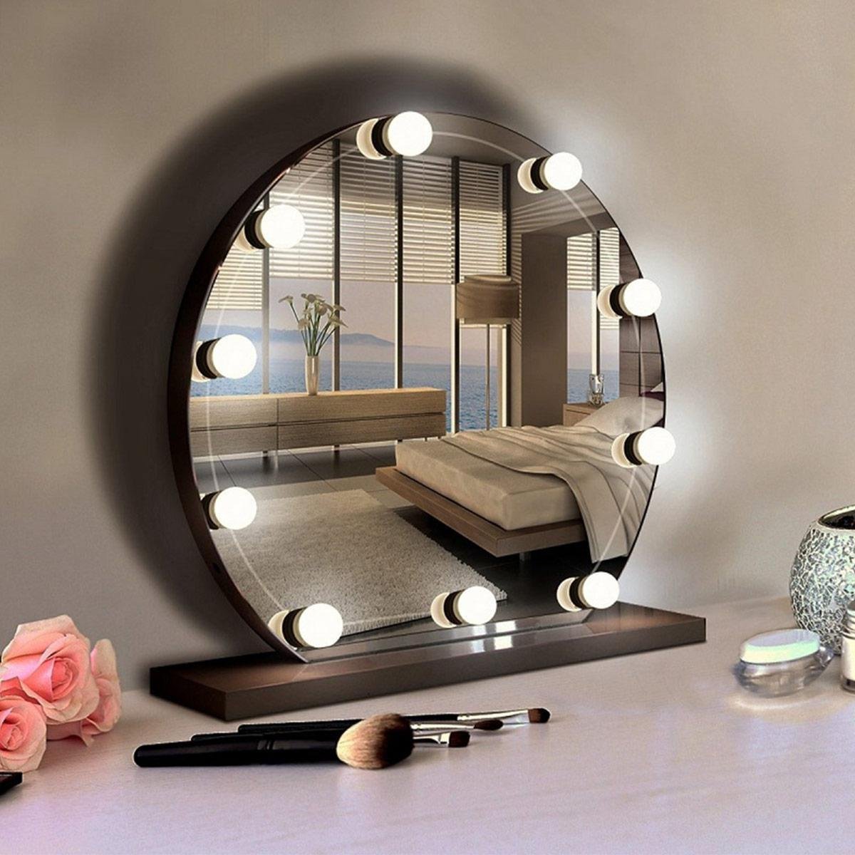 2022_05_156 (1) Vanity Mirror Lights - USB Vanity Lights Makeup Lighting 10 Dimmable Light Bulbs - Hollywood Style LED Vanity Mirror Lights Kit for Makeup - Table Bathroom Dressing Room - Image 16