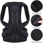 Adjustable Posture Back Belt, Posture Corrector Belt For Men And Women, Back Support And Shoulder Belt - L - Image 3