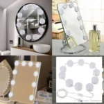 Vanity Mirror Lights - USB Vanity Lights Makeup Lighting 10 Dimmable Light Bulbs - Hollywood Style LED Vanity Mirror Lights Kit for Makeup - Table Bathroom Dressing Room - Image 6