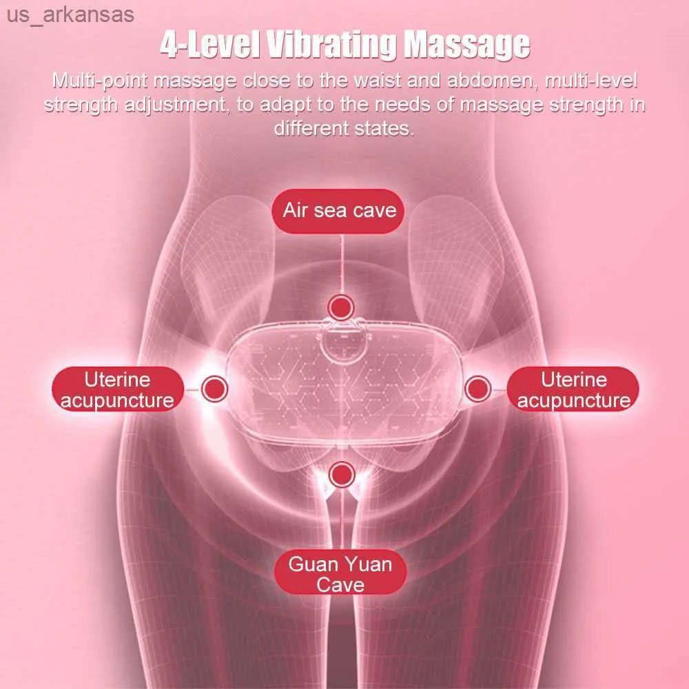Digital Period Pad Heating And Vibrating For Healing Period Cramps – Women’s Care Pin Relief With 3 Heat Levels And 4 Mode - Image 6