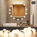 Vanity Mirror Lights - USB Vanity Lights Makeup Lighting 10 Dimmable Light Bulbs - Hollywood Style LED Vanity Mirror Lights Kit for Makeup - Table Bathroom Dressing Room - Image 3