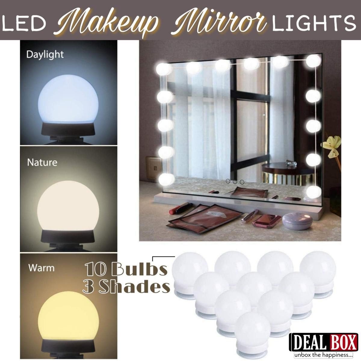 2025_05_9bb6807bc8093fd374c38d6df1742e9a Vanity Mirror Lights - USB Vanity Lights Makeup Lighting 10 Dimmable Light Bulbs - Hollywood Style LED Vanity Mirror Lights Kit for Makeup - Table Bathroom Dressing Room - Image 5
