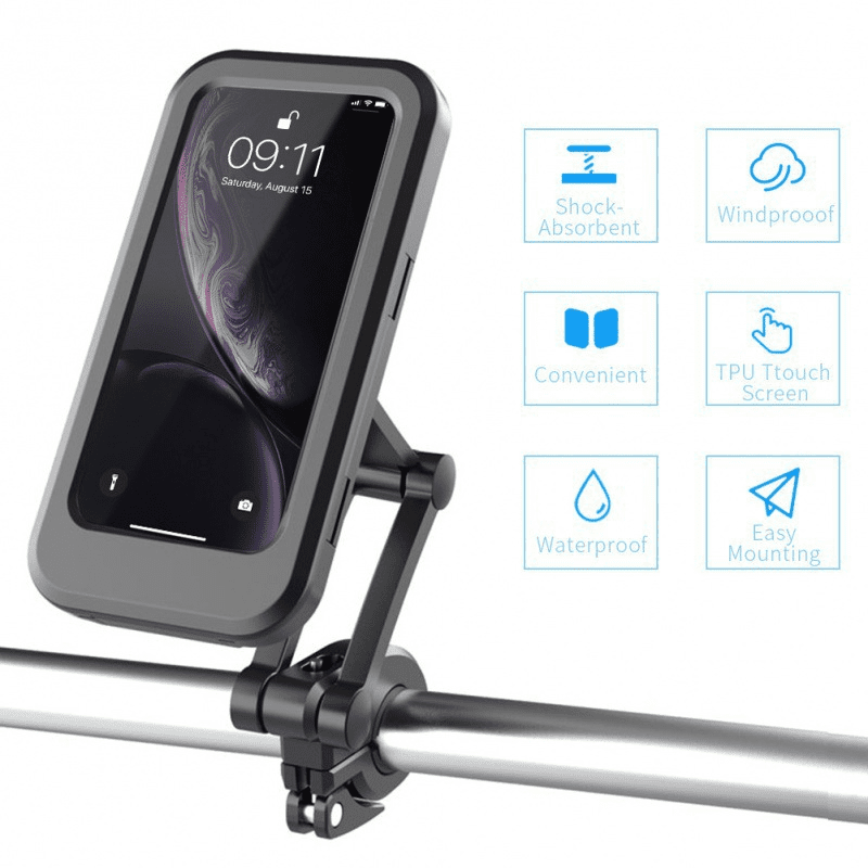 2025_06_e264c37917e594da1ae70e4242b8c132-1 Waterproof Magnetic Bicycle Mobile Phone Holder – 360° Rotation for Bikers - Image 4