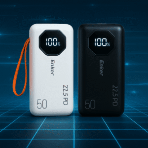 Enker 50000mAh Power Bank – Ultra High Capacity, Fast Charging, Lithium Battery Portable Charger