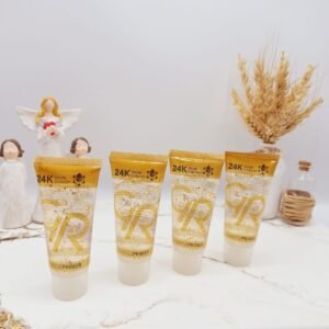 GR 24K Gold & Collagen Primer – Radiance Boosting Liquid Makeup Base, Smooth Finish, Long-Lasting Hydration, 40ml