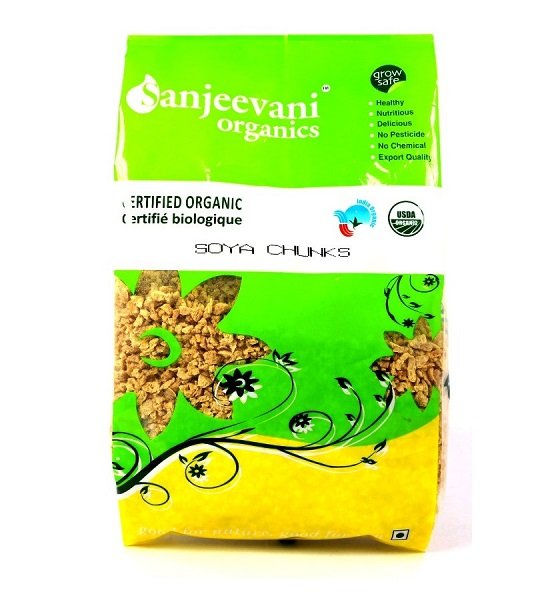 Sanjeevani Organics Soya Chunks1